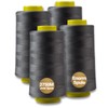 Sewing Thread Overlock Yarn 100% Polyester Dark Grey Sewing Thread