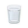 Hario Double Wall"Twin Rock" Glass, 260ml, Clear