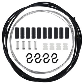 Bicycle Shift Cable Kit, Gear Cable Set, Universal Bicycle Shift Cable, Steel Shift Cable, Bicycle Shift Cable Hose for Mountain Bike, Road Bike