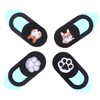 TEHAUX 4 Pcs Peeping Camera Privacy Covers Durable Protective Caps