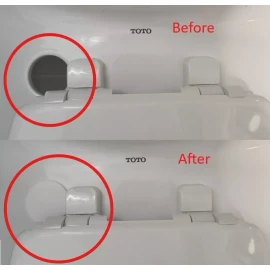 Toto Toilet Washlet+ Bidet Hole Cover Silicone Plug Grommet Rubber Cap (1 Piece)