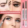 2in1 Augenbrauenstift mit Gel, Microblading pen & wasserfester brow pencil