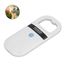 Animal Tag Reader, Pet Microchip Reader Scanner,Portable 134.2KHz, 128 Records Data Storage,Scanner for Pet Livestock Wildlife, USB Charging,Supports ISO11784/85, FDX B, ID64