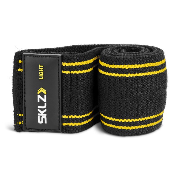 SKLZ Non-Slip Fabric Mini Resistance Band for Upper and Lower Body, Heavy Resistance
