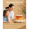 [2024 Upgrade] 25 Egg Incubator, Automatic Egg Turner with Thermometer