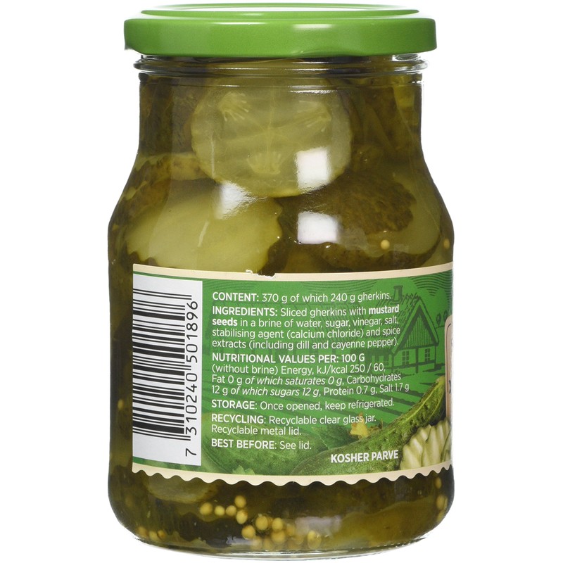Felix Smorgasgurka Pickled Gherkins, 370 g
