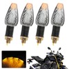 JMTBNO 4 x Motorcycle Indicator E Approved 14 LED Running