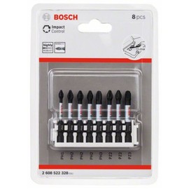 Bosch Bosch 8x PRO Impact gemischtes Set (170 x 120 mm, Professional Zubeh?r Schraubendreher, Schraubendreher)