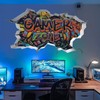 TOARTI 3D Wall Sticker Gamer Wall Sticker for Children's Room