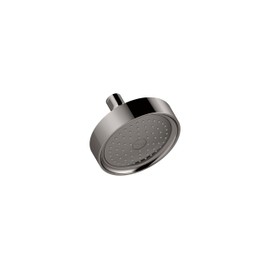 KOHLER 965-AK-TT Purist 2.5 GPM Single-Function Wall-Mount Showerhead with Katalyst Air-Induction Spray, Titanium