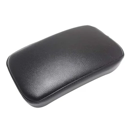 Karun Motorcycle Pelion Pad Seat 6 Suction Cup Faux Leather For Harley Dyna Sportster Softail Touring