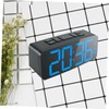 Ciieeo LED Alarm Clock with Music and Snooze Brightness Modern
