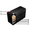 Compatible with Liftmaster K74-30762 (2) Batteries Beiter DC Power