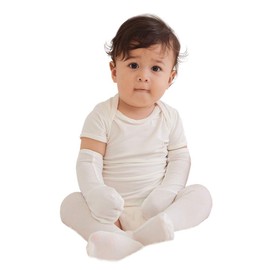 EDENSWEAR Baby and Toddler Gloves No Scratch Tencel Mittens for Eczema (24M)