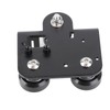 Back Support Plate Black Metal 3D Printer Extruder Back Support