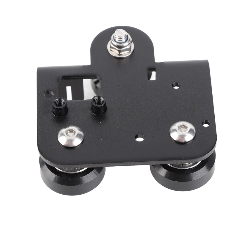Back Support Plate Black Metal 3D Printer Extruder Back Support