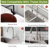 24 Inch Silicone Faucet Mat for Kitchen Sink Splash Guard