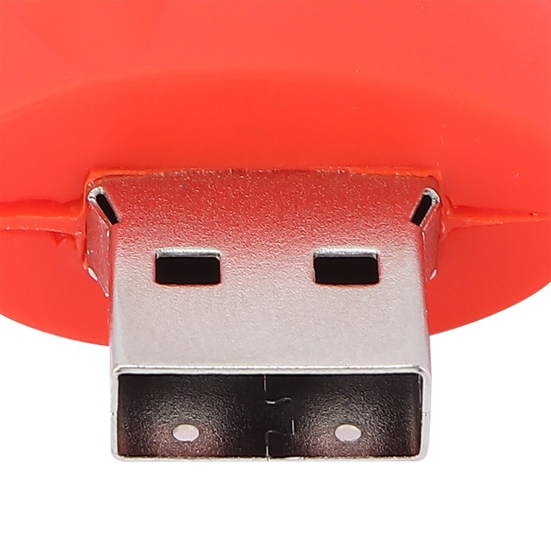 Cartoon U Disk Red Clownfish Appearance High Speed Bulk Storage