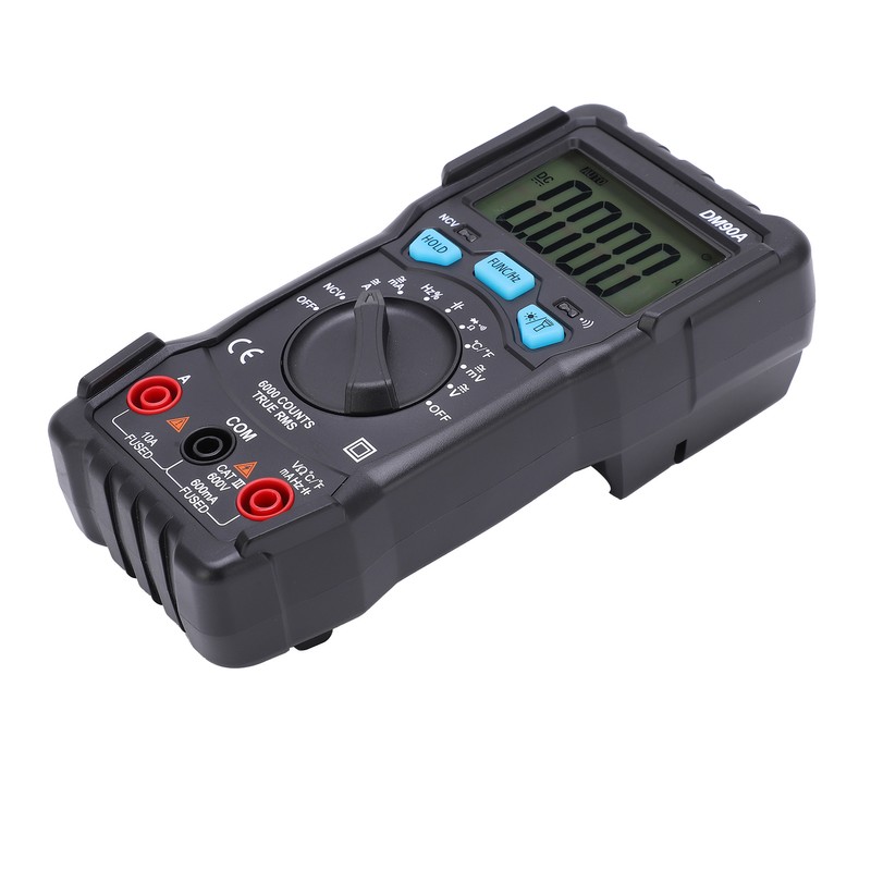 DM90A AutoRanging Digital Multimeter High Accuracy Mini Automatic Multimeter 10A/600V