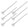 6pcs Face Mask Brush Applicator Professional Facial Mask Brush Ergonomic Fan Shape for Even Application