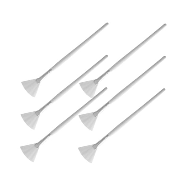 6pcs Face Mask Brush Applicator Professional Facial Mask Brush Ergonomic
