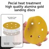 STEBRUAM 50pcs 150mm sanding discs,Sanding Discs Pads for Random Orbital