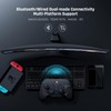 PC Gaming Controller, kabelloser Controller mit Benutzerdefinierten Tasten, 6-Achsen-Gyro, Dual