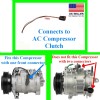 fits Dodge Chrysler AC Compressor Clutch Connector Pigtail Plug Harness