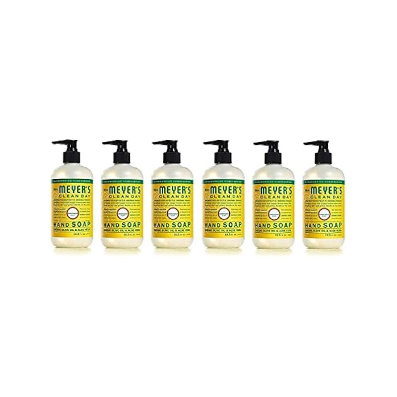 MRS. MEYER'S CLEAN DAY Hand Soap, Made with Essential Oils,