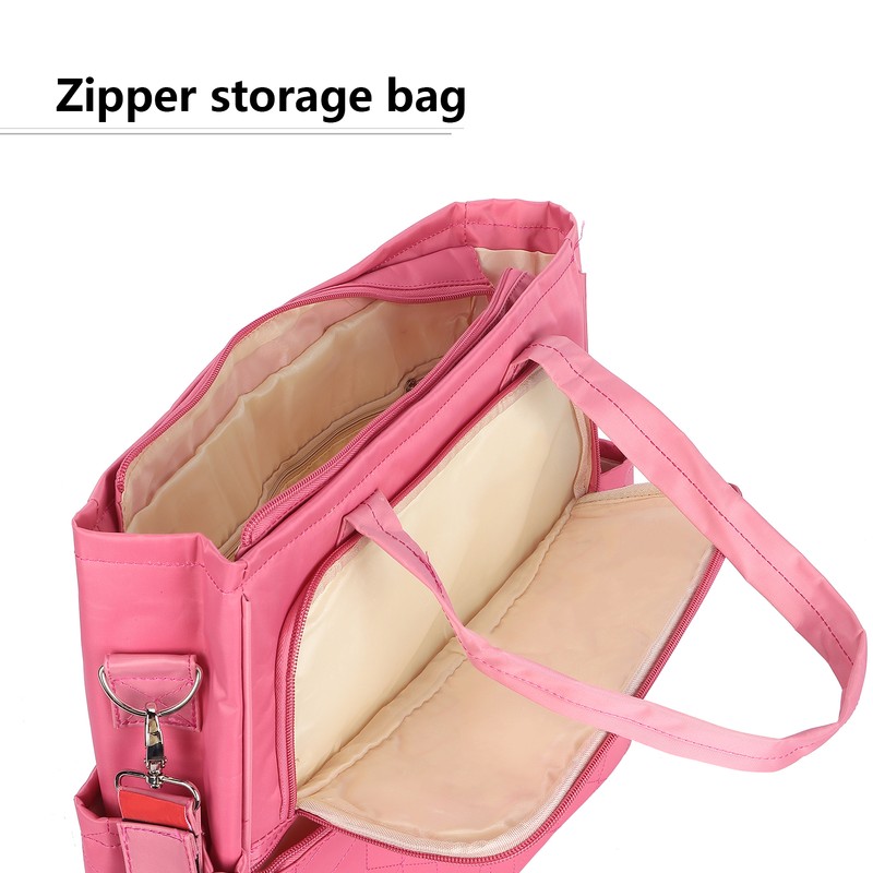 Nylon Waterproof Nappy Bag Large Capacity MultiFunctional Milk Bottle Diaper