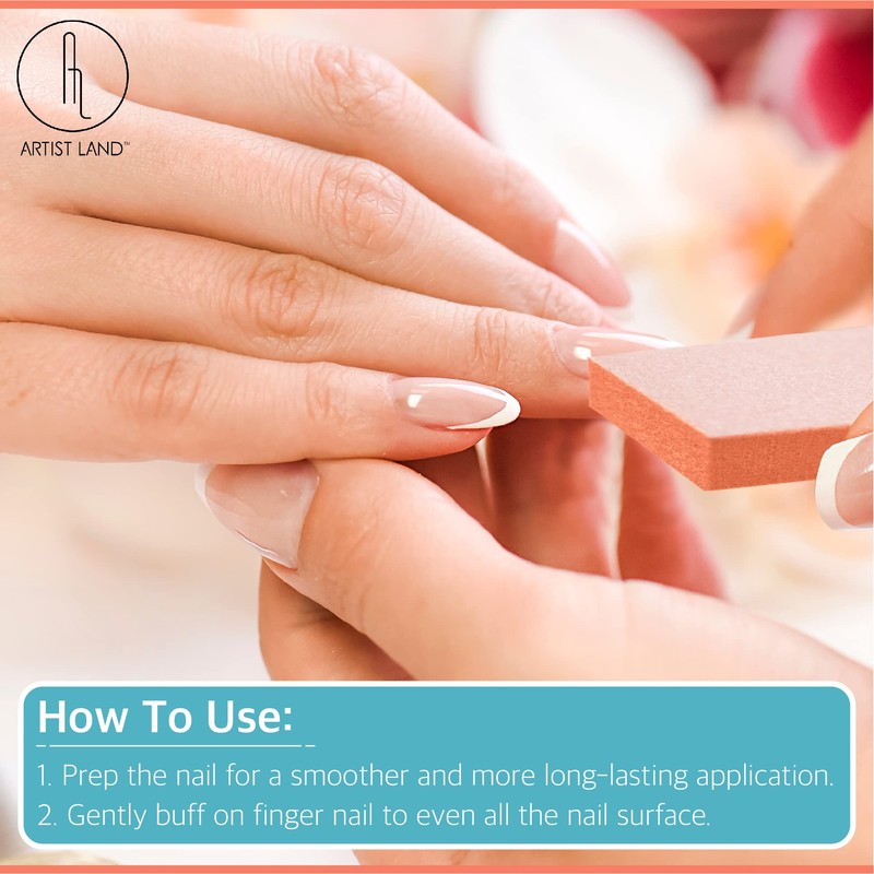 Artist Land Slim Orange Buffer Set – (80/100 Grit) -