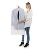 Mskitchen Garment Bags for Closet Storage Garment Covers Clear Clothes