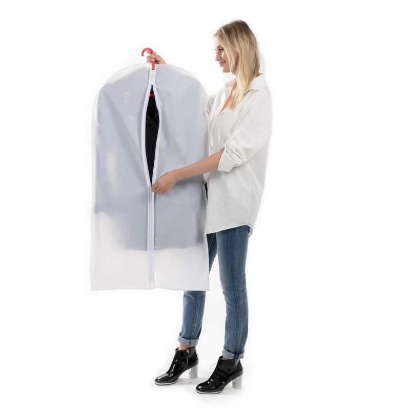 Mskitchen Garment Bags for Closet Storage Garment Covers Clear Clothes