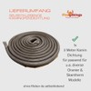 Guarnizione autoadesiva per stufa, diametro 3 m, 18 x 8