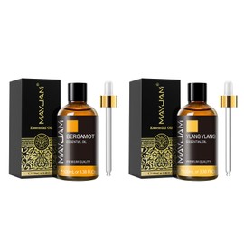 MAYJAM 100ML/3.38FL.OZ Bergamot Essential Oil and Yang Ylang Essential Oil