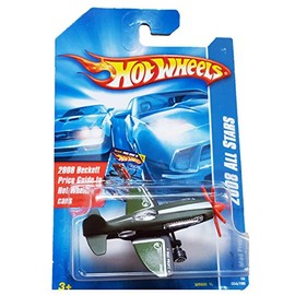Hot Wheels 2008 All Stars Mad Propz (Airplane) Number 54, Olive Green and Black