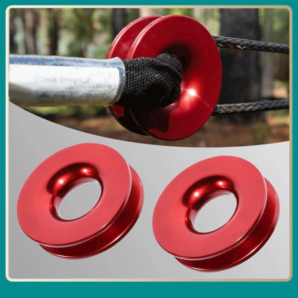 Unbranded 2PCS Soft Shackle Recovery Ring Snatch For Soft Shackle