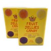 Fruit Jellies Assortment Candy Peach, Pear, Cherry, and Mango, Snacking