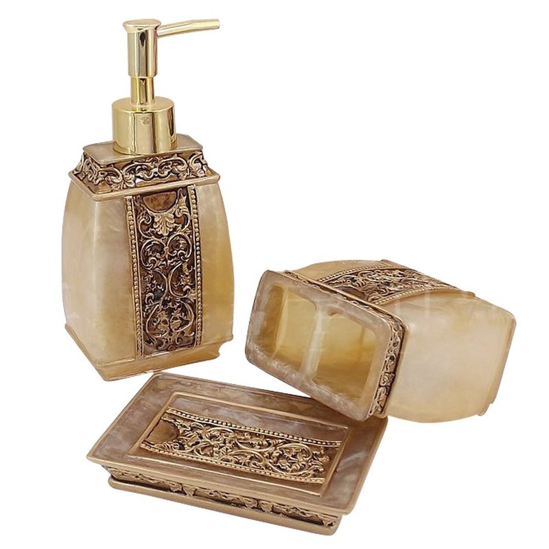 LUANT 5 Piece Bathroom Accessories Set, Collection Bath Set Features