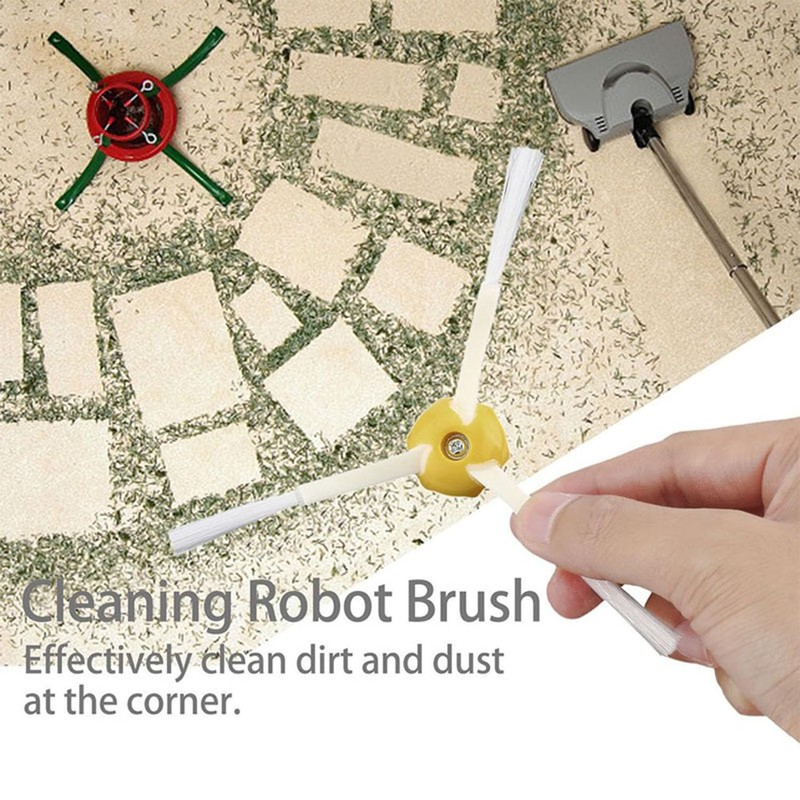 Lamkrtlp Replacement Brushes for iRobot Roomba 500 600 700 Side