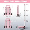 YADUFA Mini Small Folding Hand Truck Dolly with 2 Tank