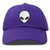 DALIX Alien Head Baseball Cap Mens and Womens Hat in