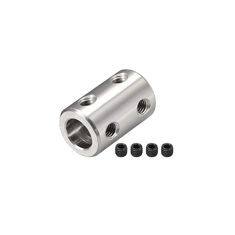 sourcing map 8mm to 8mm Bore Rigid Coupling Bolt L22XD14