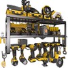 Spampur Power Tool Organizer for Tool Storage, Drill Holder Wall