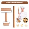 Doppelkopf Wooden Rolling Pin, 2-Piece Double Rolling Pin Set, Rolling