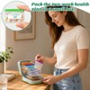 Waterproof pill bag set, small pill box for on the