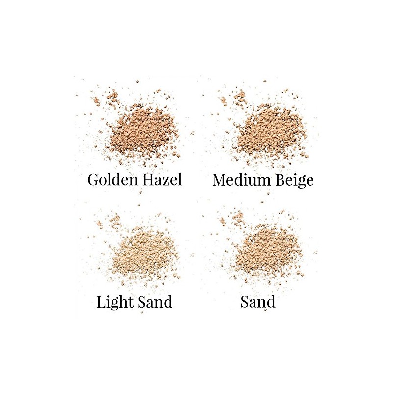 Benecos Natural Mineral Powder, Light Sand, 10 g