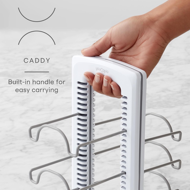 YouCopia WrapStand, Adjustable Kitchen Wrap, Foil and Bag Box Organizer