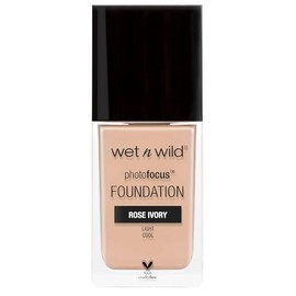 Wet n Wild - Base de maquillaje Photo Focus, rosa marfil, 1 onza líquida