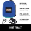 GORILLA GRIP Durable Portable Camping Hammock, Holds 500lbs with Heavy